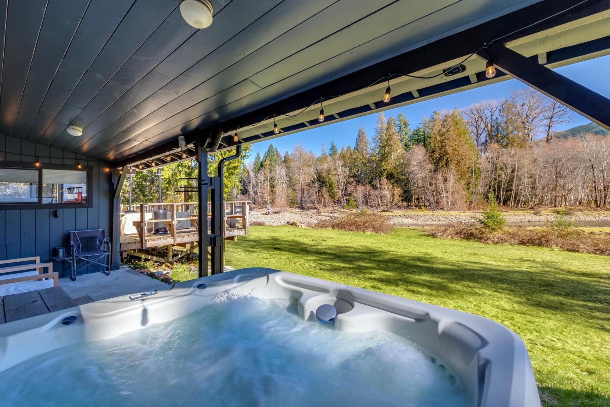 Waterfront Cabin At White Pass And Mount Rainier National Park Packwood Esterno foto